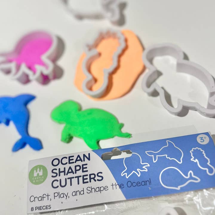 Castle & Kite - Wholesale Craft supplies - Castle & Kite Ocean Shape Cutters Set of 81