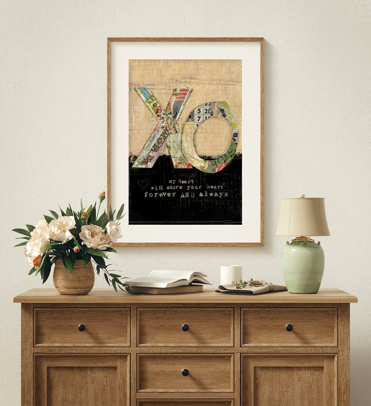 Kelly Rae Roberts - Wholesale Art Print - My Heart Adores Your Heart - Print2