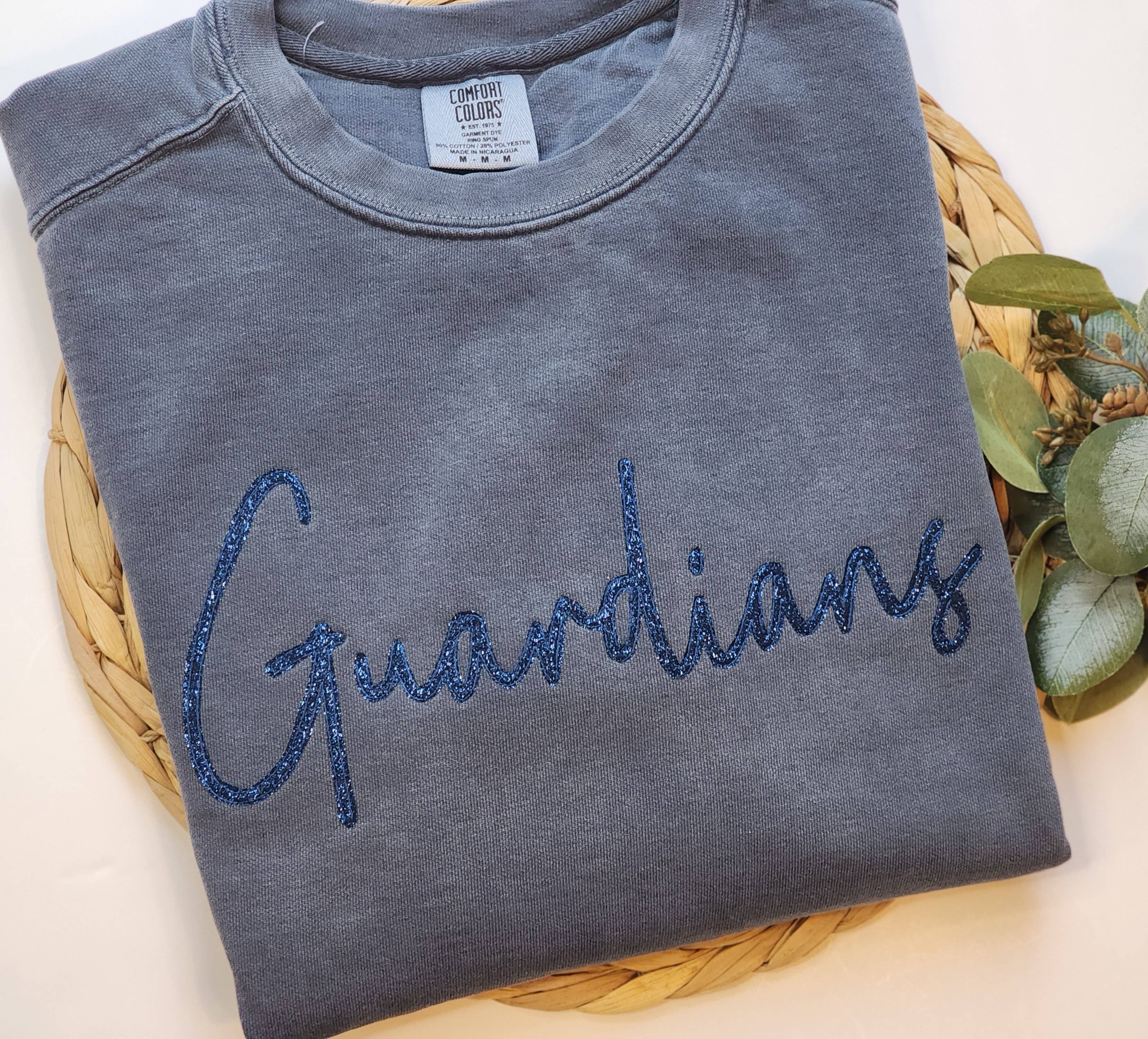 Hillside Threads Wholesale - Wholesale Sweatshirt - Women's - Glittery Embroidered Script Sweatshirt - Comfort Colors6