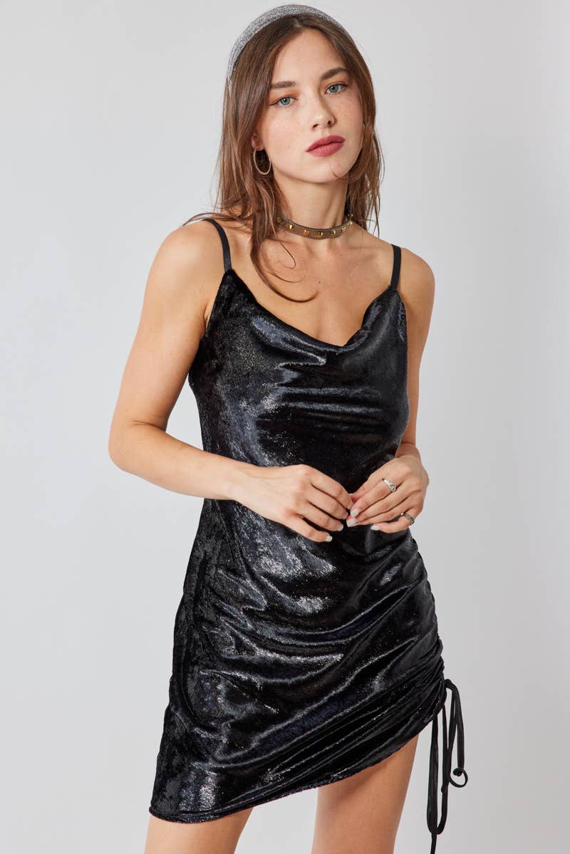 Signature 8 – wholesale Dress – Women's – Sparkling Velvet Dress -S3319C13