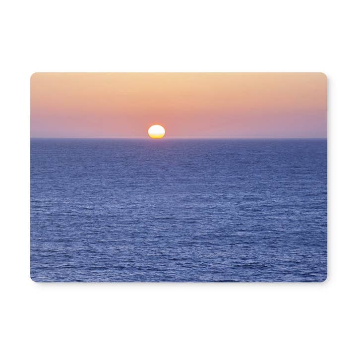 Sunsetting into the sea placemat for wholesale by Sorbey