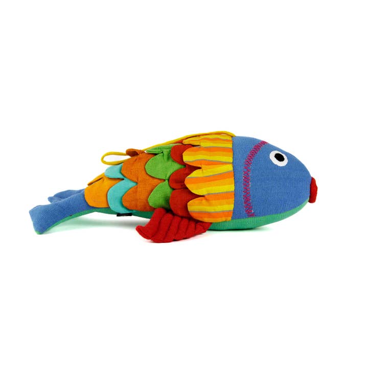 Brinquedo de Peluche Peixe Animal, Artesanal, Algodão, Testado de Segurança por atacado de Monkey Mind