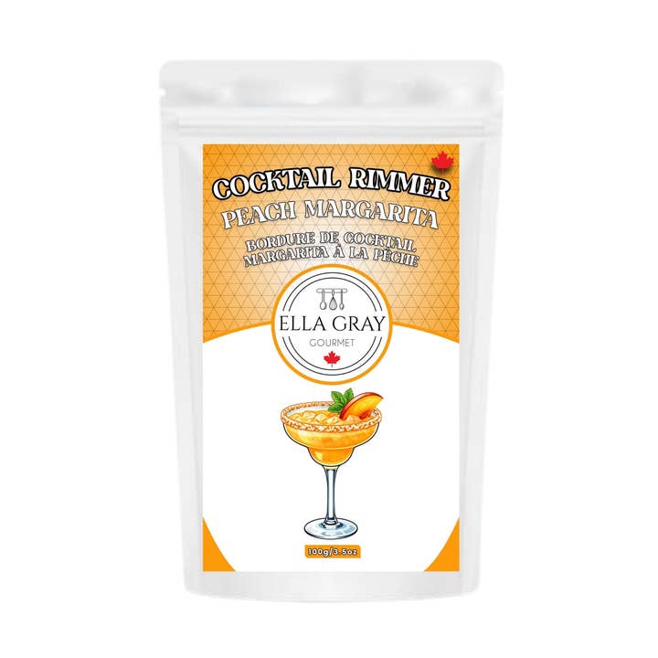Drink Rimmer - Peach Margarita for wholesale by Ella Gray Gourmet