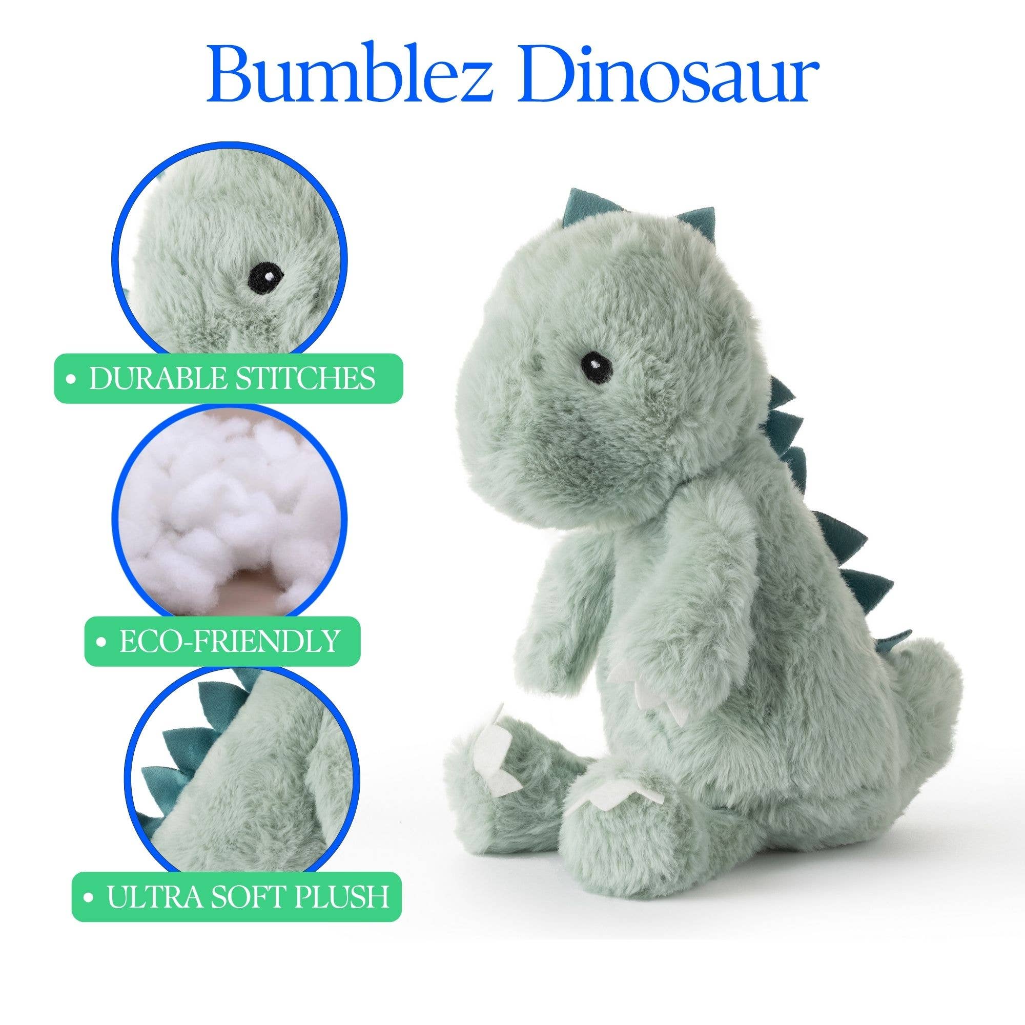 The Petting Zoo - Wholesale Stuffed/Plush Toy - Kids & Baby - 13" (32cm) Bumblez Dinosaur Ages 3+6