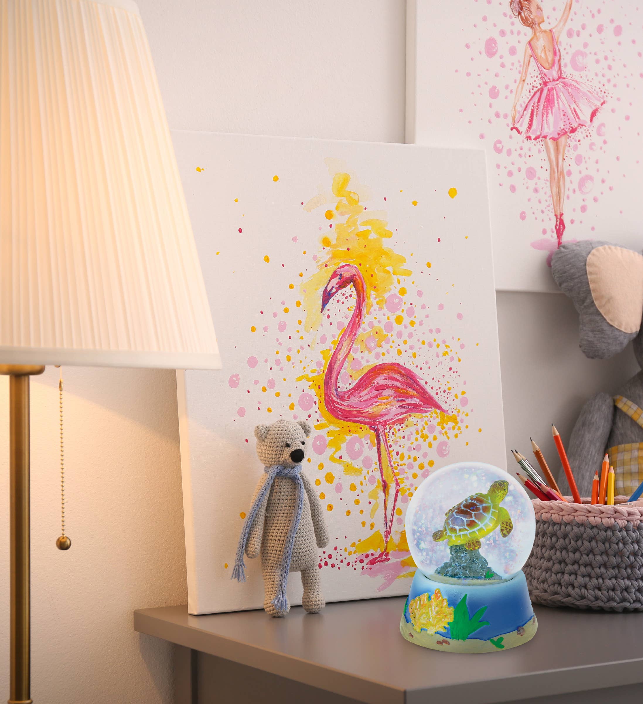 Cota Global - Wholesale Snow Globe - Snow Globe - Sea Turtle (65Mm)5