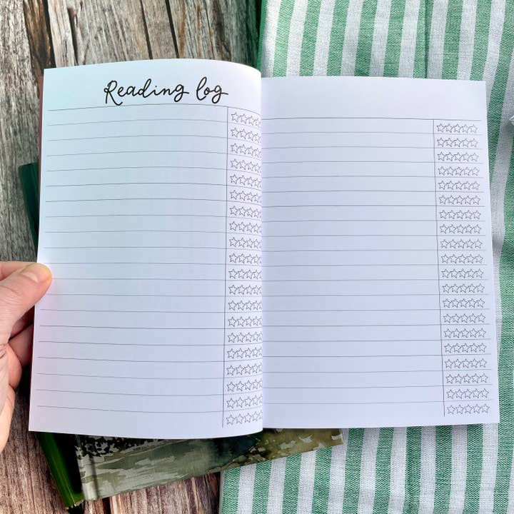 And Hope Designs - Cards, Stickers & Stationery – wholesale Journal/diary – Reading journal, pink pre-made pages book bullet journal7