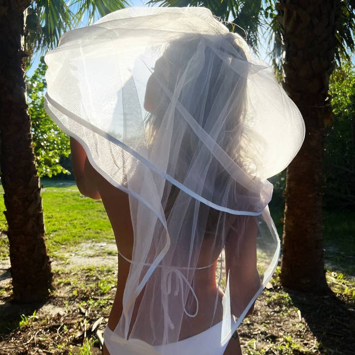 Atventure - Wholesale Veil - Women's - Bridal Wedding veil | Last Rodeo bachelorette bridal shower gift Nashville bachelorette disco cowgirl bachelorette veil short veil curly