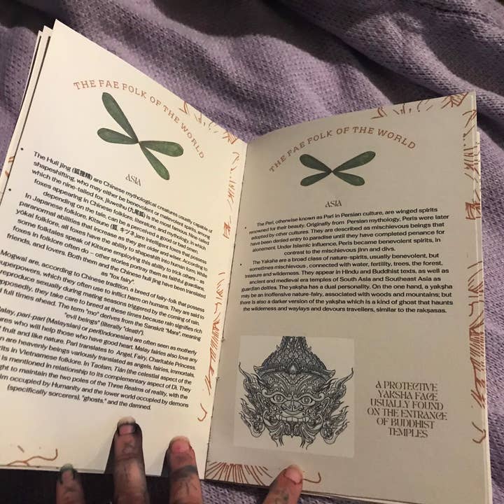 lotusleafaltars - Wholesale Folklore & Mythology - The Folklore of Faerie Magic: A zine guidebook3