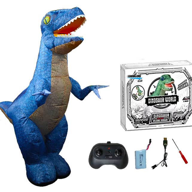 Leading Edge - Wholesale Toy Car/Truck - Kids - RC INFLATABLE DINOSAUR