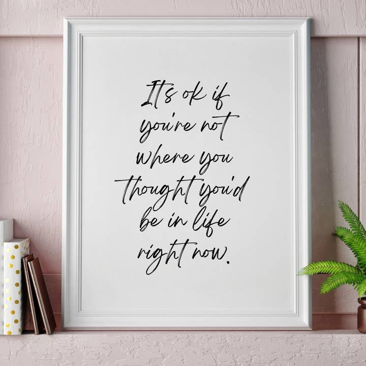 It's Ok 8x10 Print for wholesale by Be Kind 2 Me