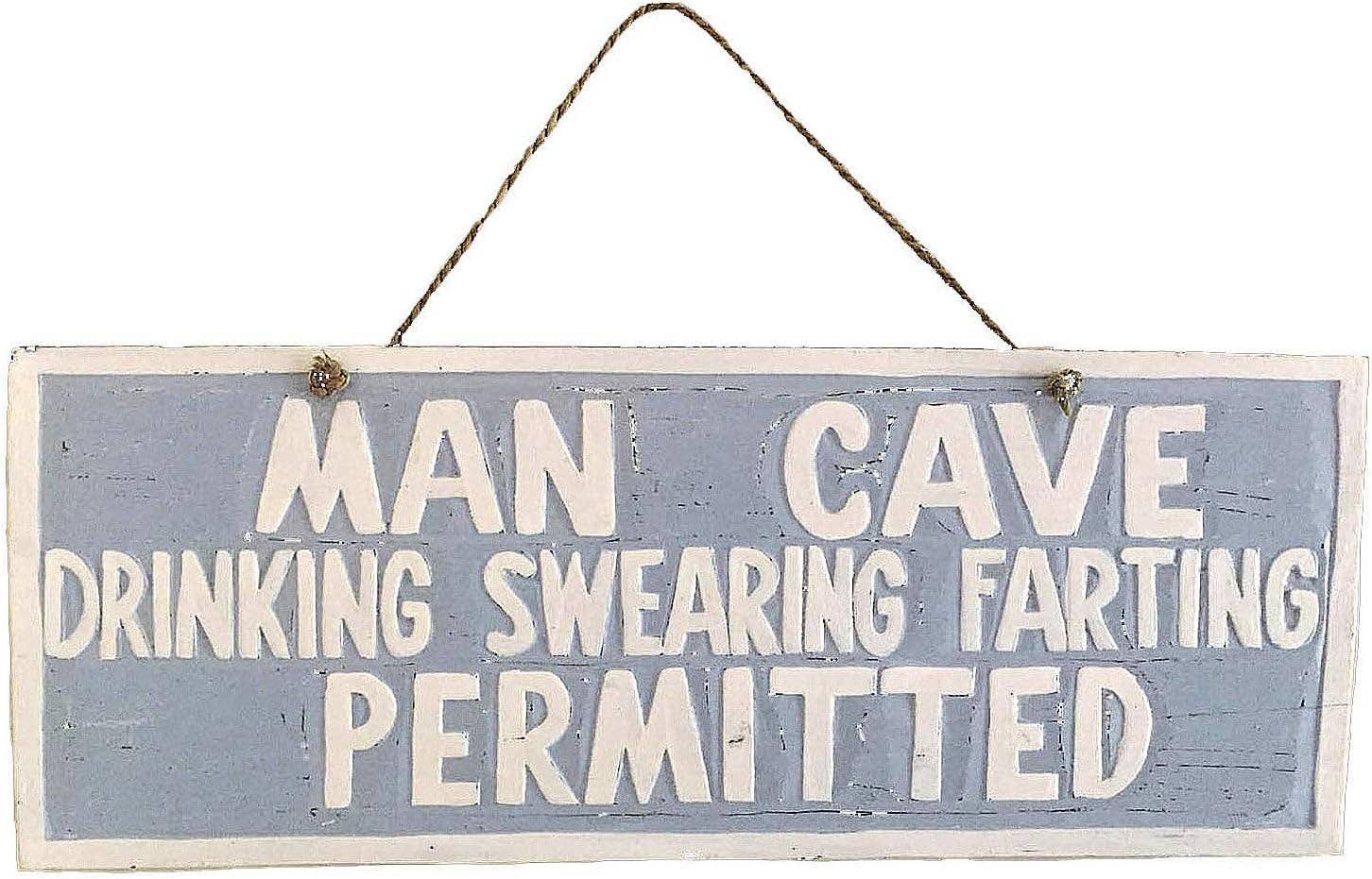 OMA - Eclectic Home - Wholesale Sign - Man Cave Wood Sign Wall Decor Tiki Wall Sign Home Decor1