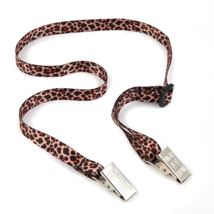 Leopard Print Adjustable Face Mask Lanyard for wholesale by Bonitas International