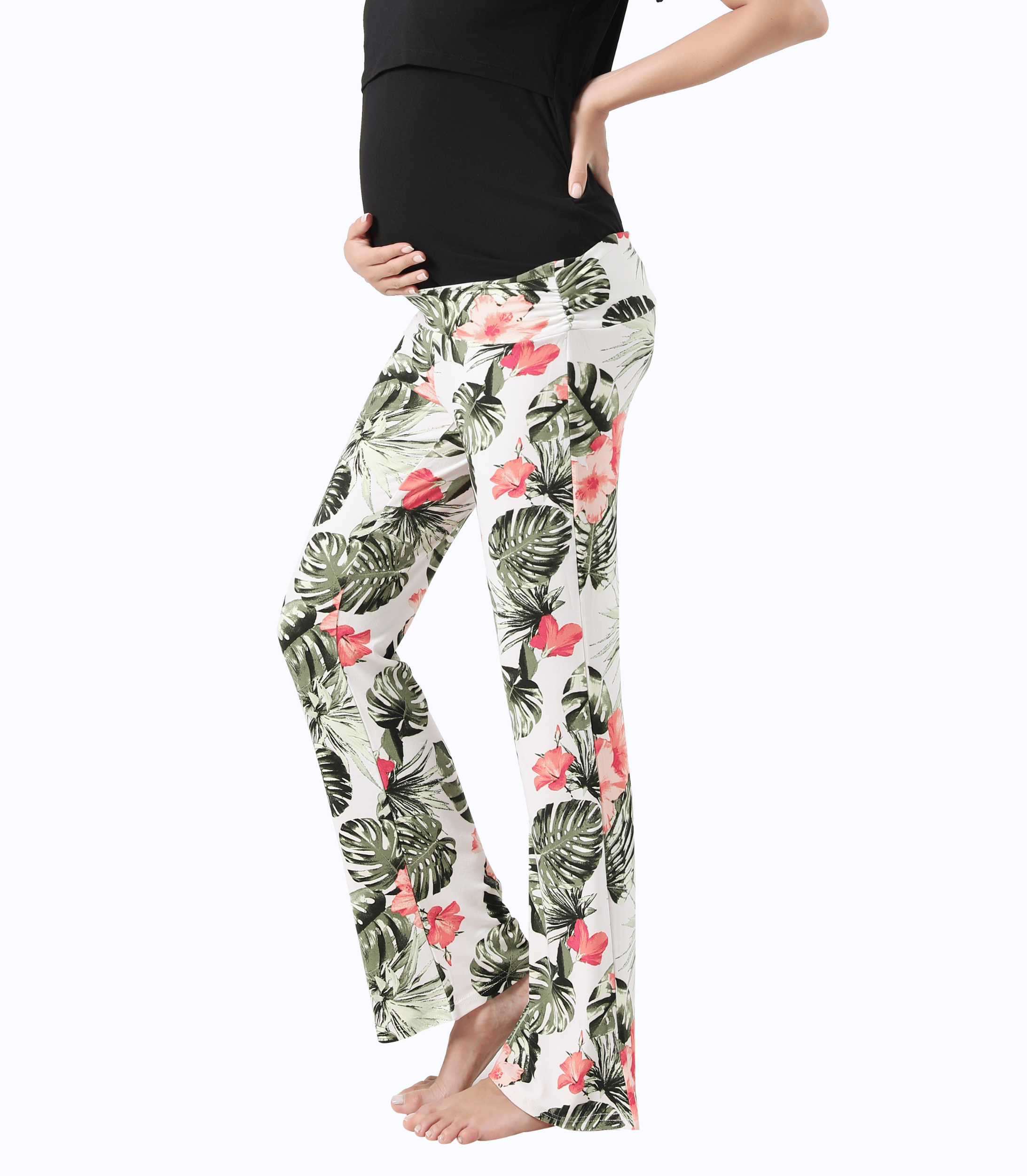Alina Mae Maternity - Wholesale Pants - Maternity - Maternity Pajama Pants - Below Bump Postpartum Pant2