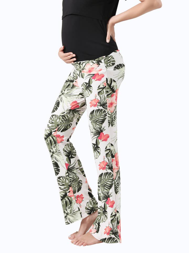 Alina Mae Maternity - Wholesale Pants - Maternity - Maternity Pajama Pants - Below Bump Postpartum Pant2
