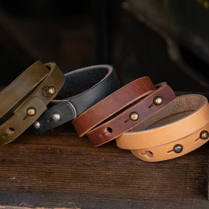 Håndværksmanchet med dobbelt indpakning for engroshandel hos Craft and Lore