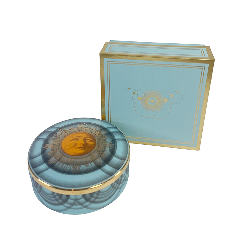 Spitfire Girl - Vente Boîte/rangement à bijoux - Boîte à bijoux en porcelaine fine Cosmic Rising avec or 22 kt7