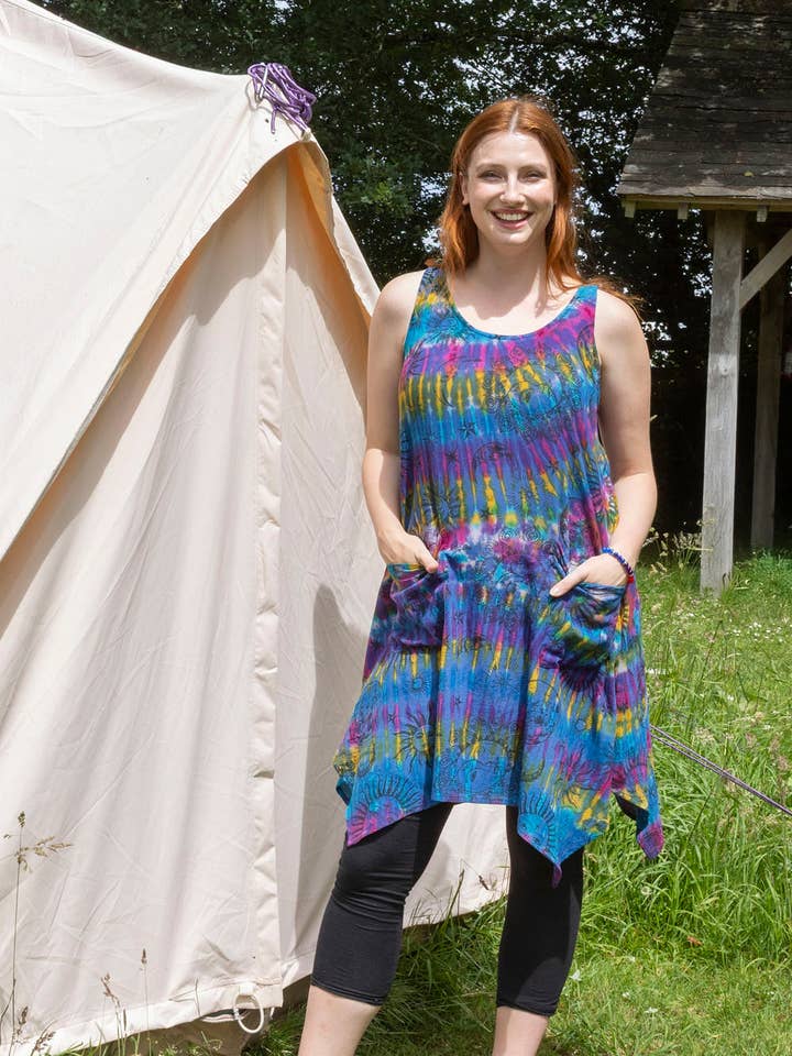 Robe nœud Luna avec poches pour la vente par Wicked Dragon Clothing