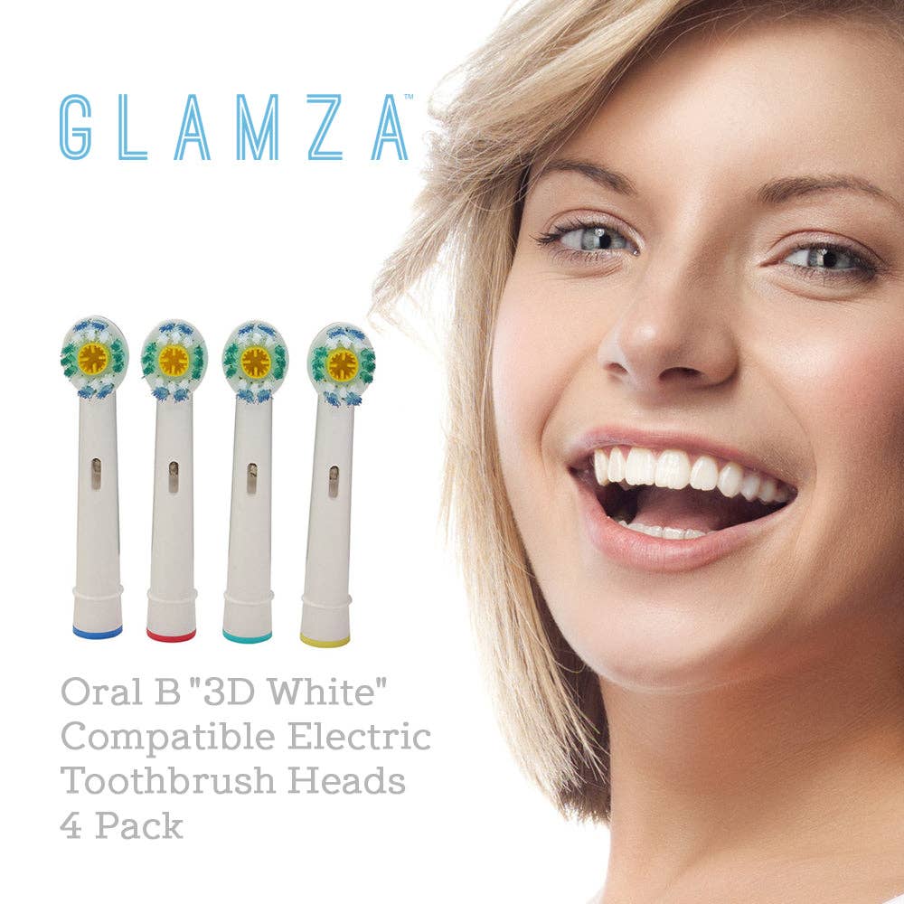 My Wholesale Warehouse - Wholesale Toothbrush - Glamza Oral B 3D white compatible toothbrush EB18A0