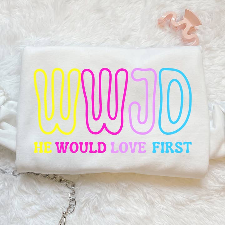 What Would Jesus Do Christian Graphic Tee/Sweatshirt for wholesale by XO Wholesale