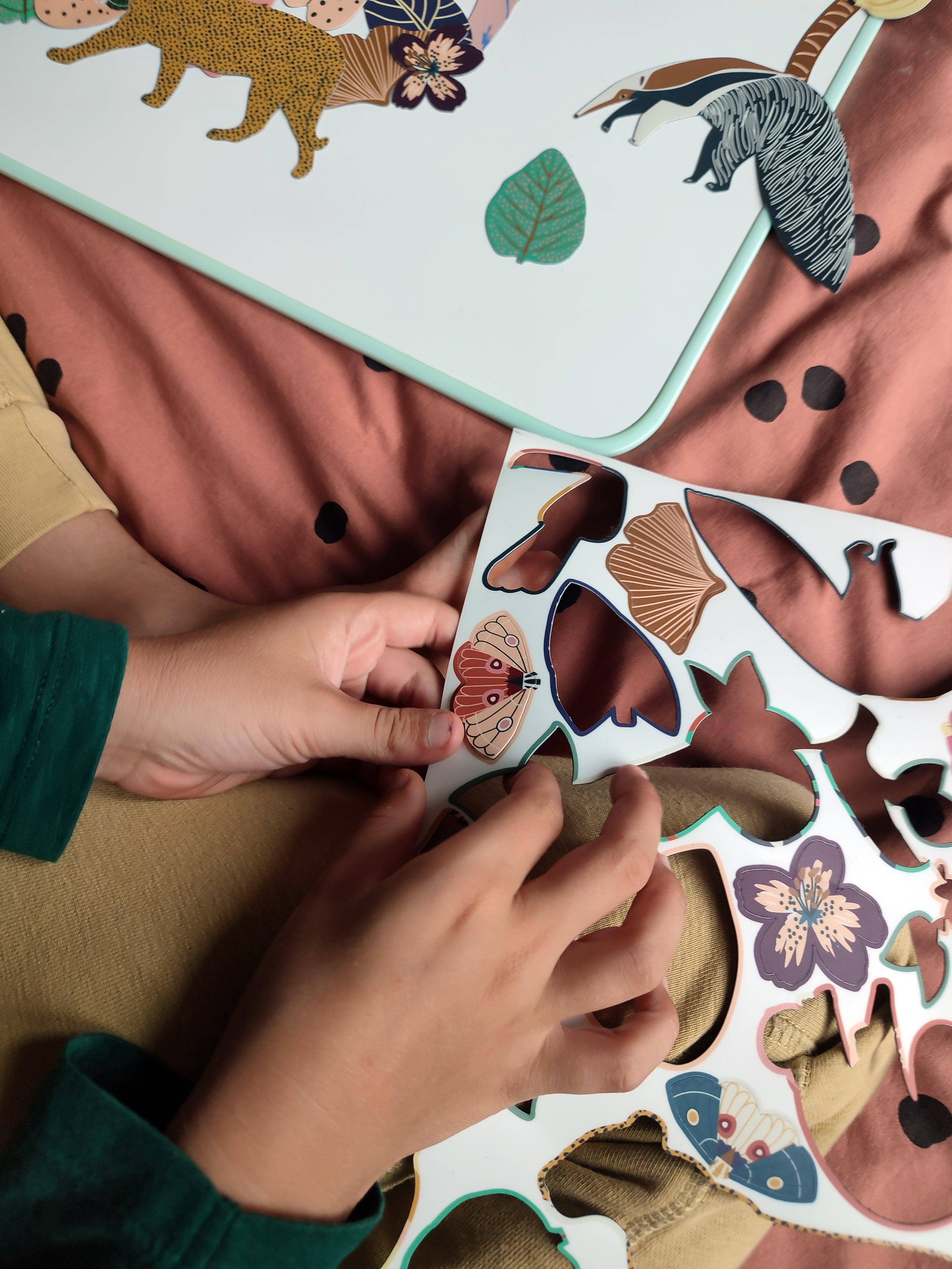 Ma Cabane à Rêves – Großhandel Magnet – Kinder & Baby – Magnetspiel mit Dschungeltieren2