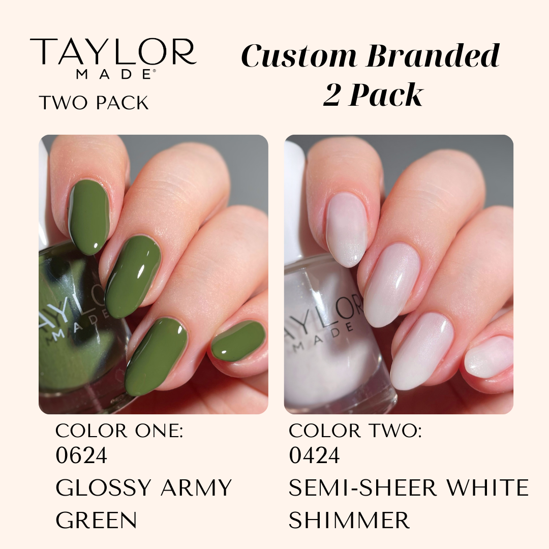 Taylor Made Polish – wholesale Nail polish – Custom Nail Polish: 2 Pack Long-wearing + Vegan + Non-toxic56