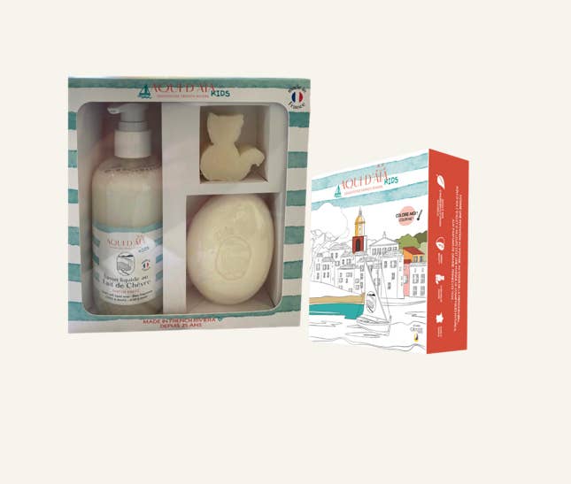 MAITRE SAVONITTO - Wholesale Bath & Body Set - Baby - Christmas gift box children's range