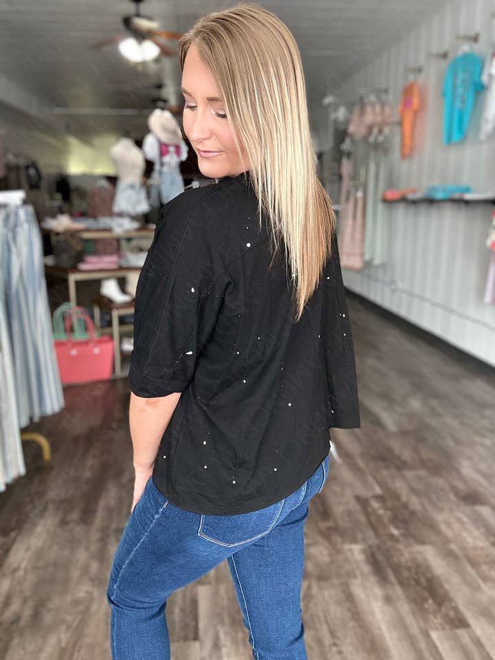 Forever3AM - Wholesale T-Shirt - Women's - Addison paint splatter and distressed tshirt4