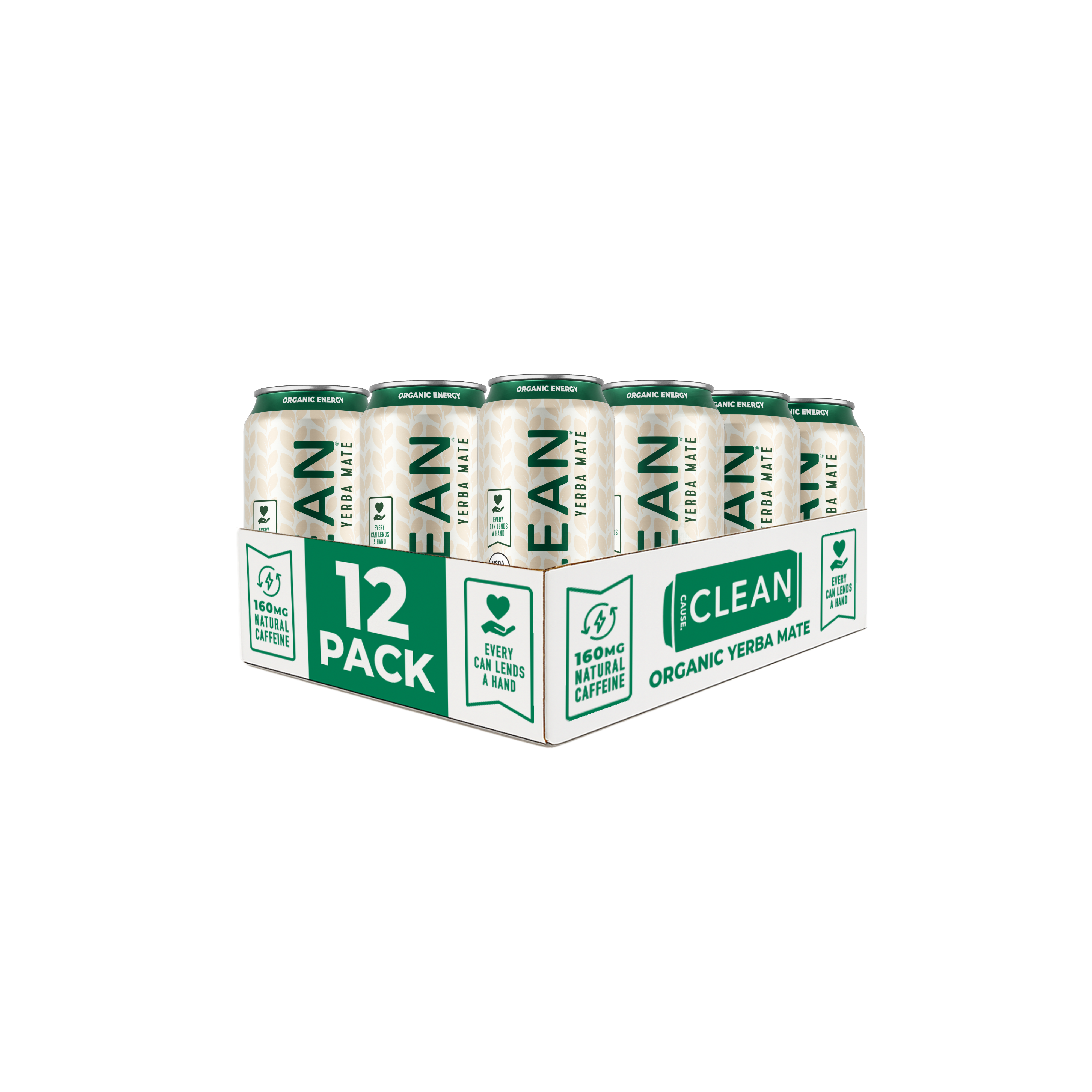 CLEAN Cause - Wholesale Iced Tea - Organic Mint & Honey Non-Carbonated Yerba Mate Tea - 12-pack5