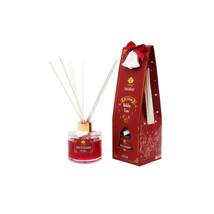 SferaNatura by INCI SRL - Wholesale Deodorizer - ARÔME 100 ml Diffuser With Apple And Cinnamon Sticks