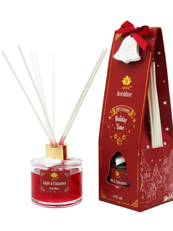 ARÔME 100 ml diffusor med æble- og kanelstænger for engroshandel hos SferaNatura by INCI SRL