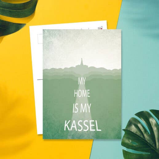 Stadtliebe® - Wholesale Postcard - Stadtliebe® | Kassel postcard “My Home is My Kassel”0