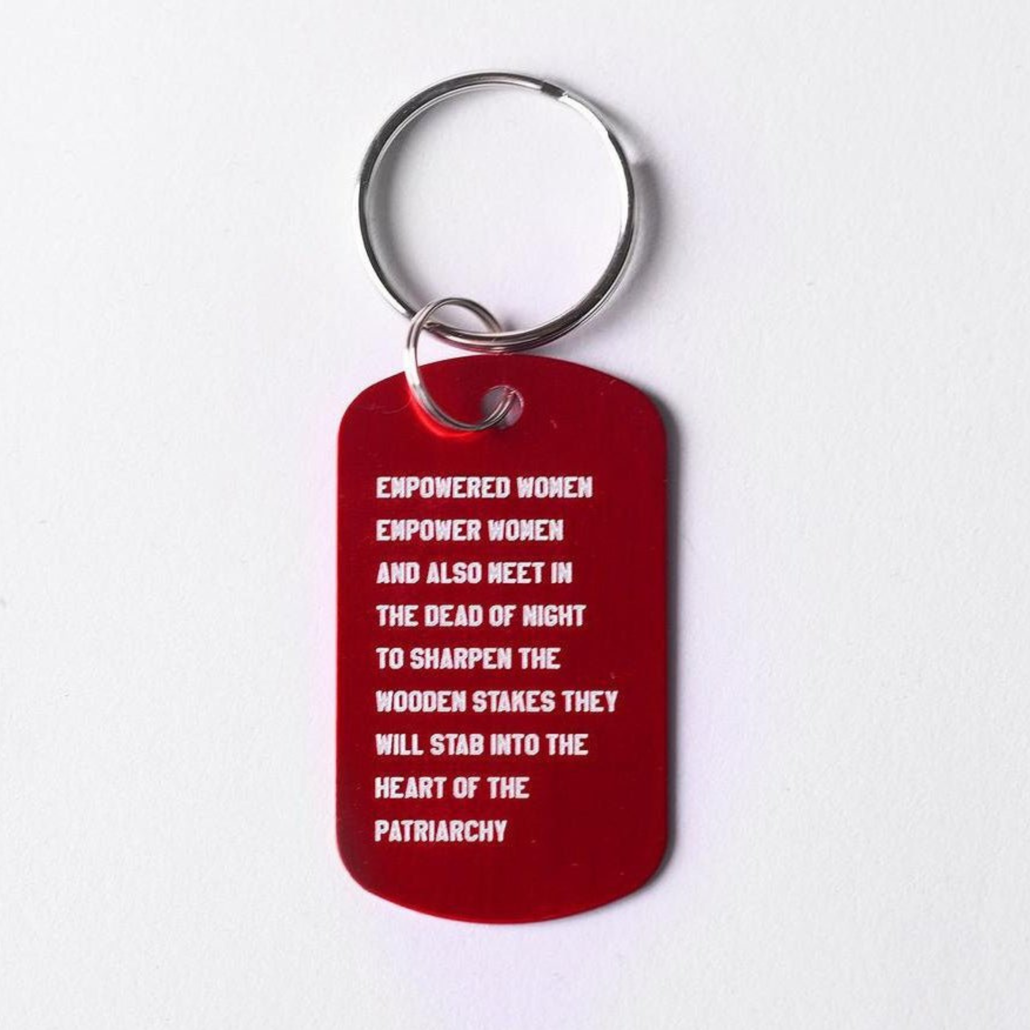 GetBullish - Wholesale Keychain - Women's - Feminist Mini Keychain Empowered Women 🗡🗡🗡1