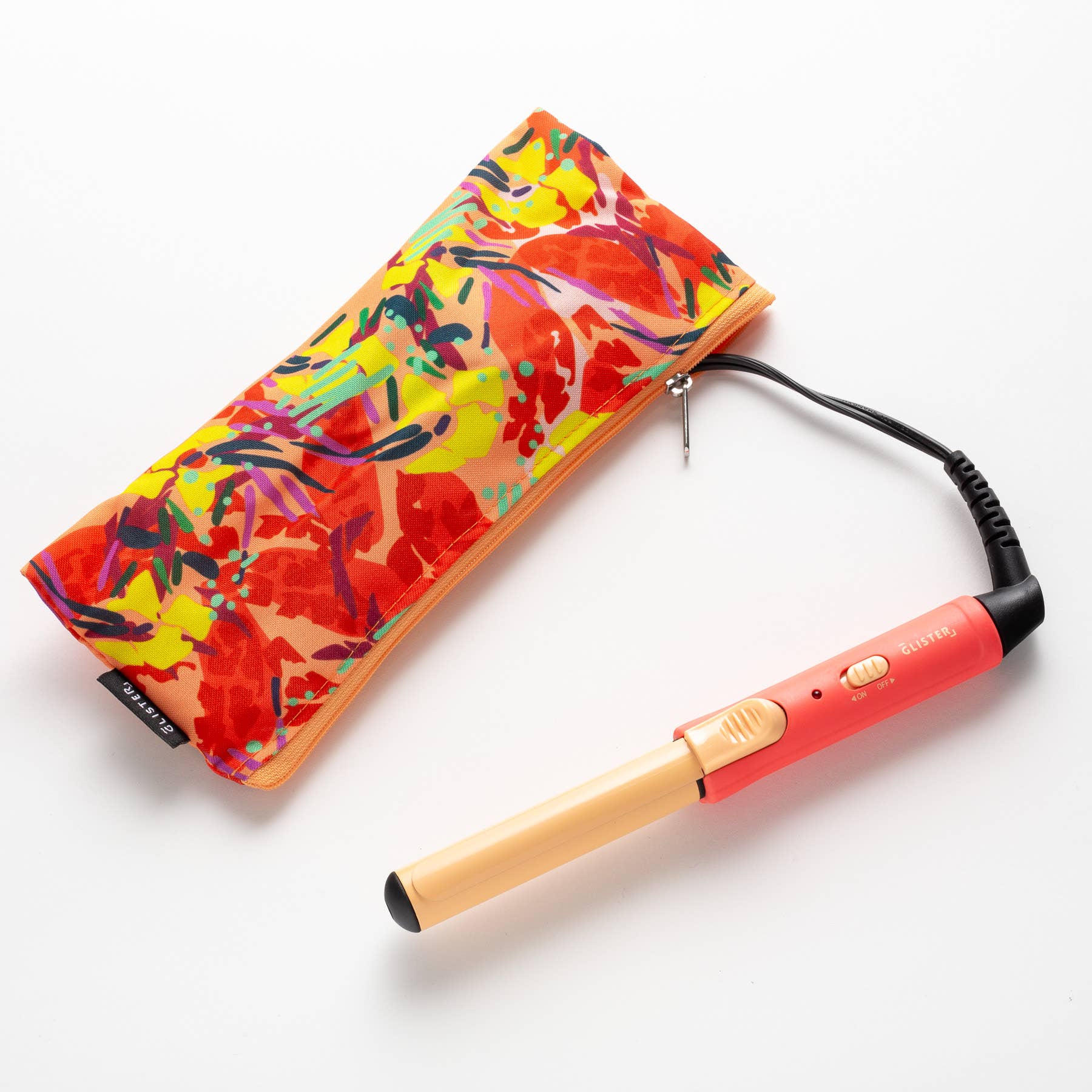 Glister – Ferro/varinha de frisar por atacado – Glister Mini Curls Modelador de Cabelo de Viagem com Molas + Bolsa Designer5