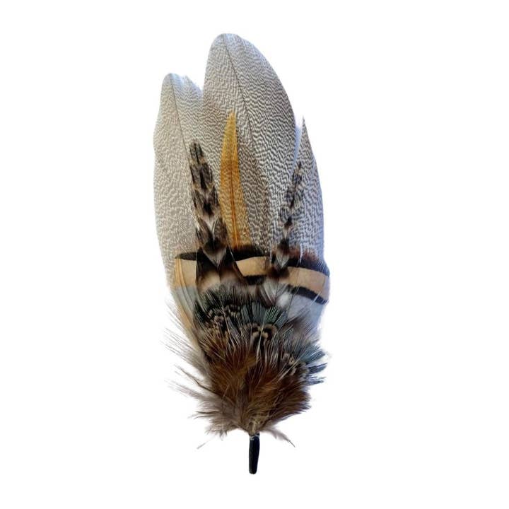 Feather Hat Accent - Lauren for wholesale by Willow Lane Hat Co.