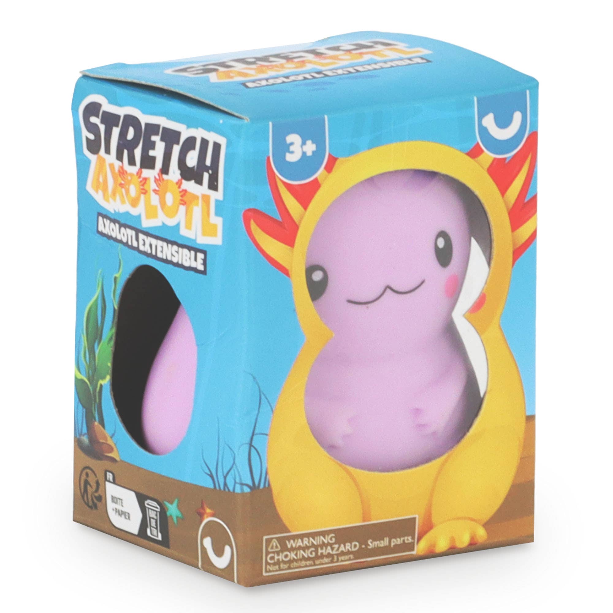 Keycraft - Wholesale Figurine Toy - Kids - Stretch Axolotl Sensory Toy2