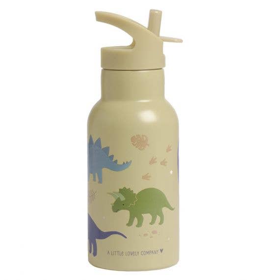 A Little Lovely Company - Wholesale Water Bottle - Kids stainless steel drink/water bottle: Dinosaurs1