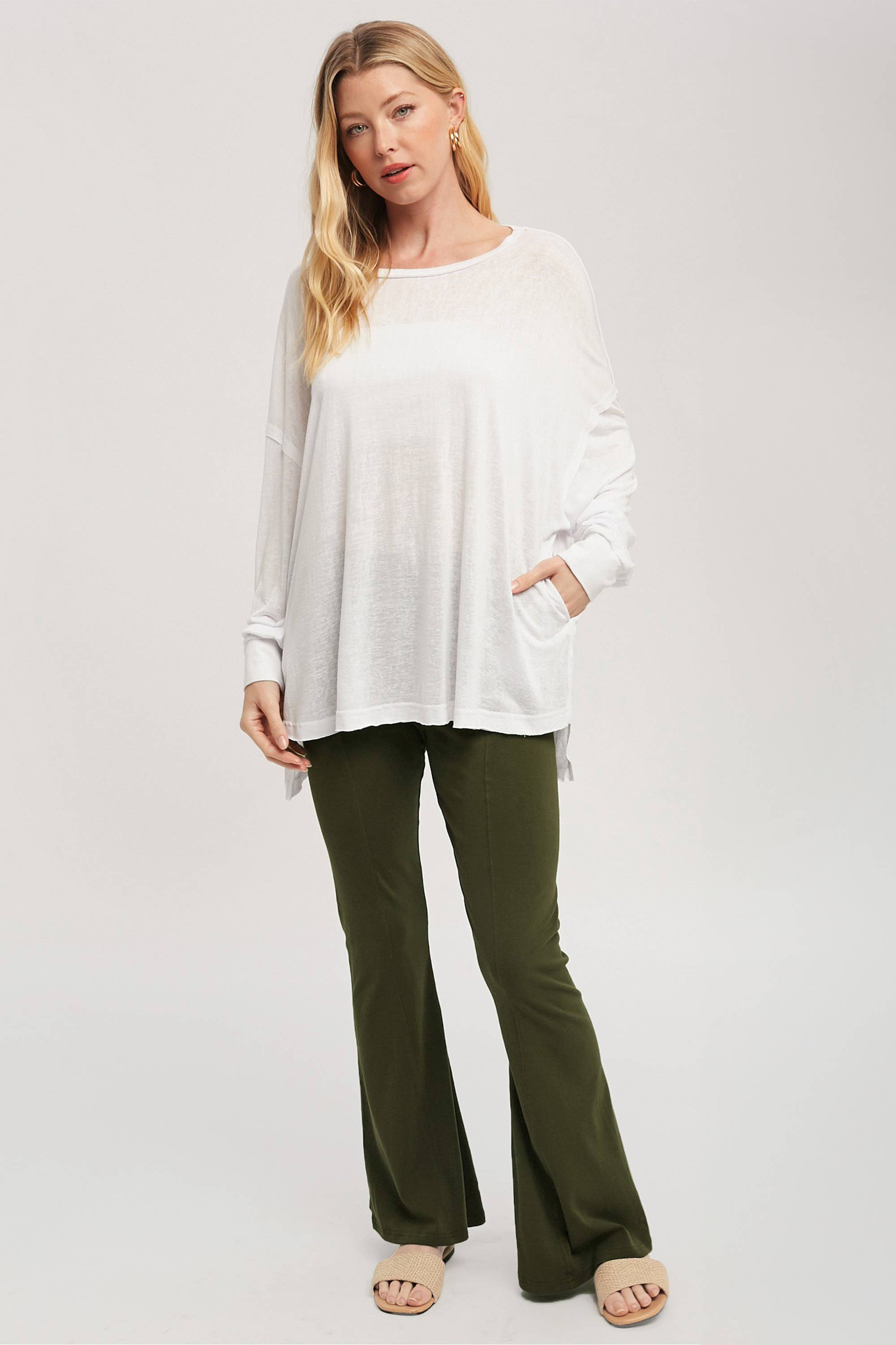 AEMI + CO - Wholesale Broek - Dames - 724AD Gloria Flare broek 115