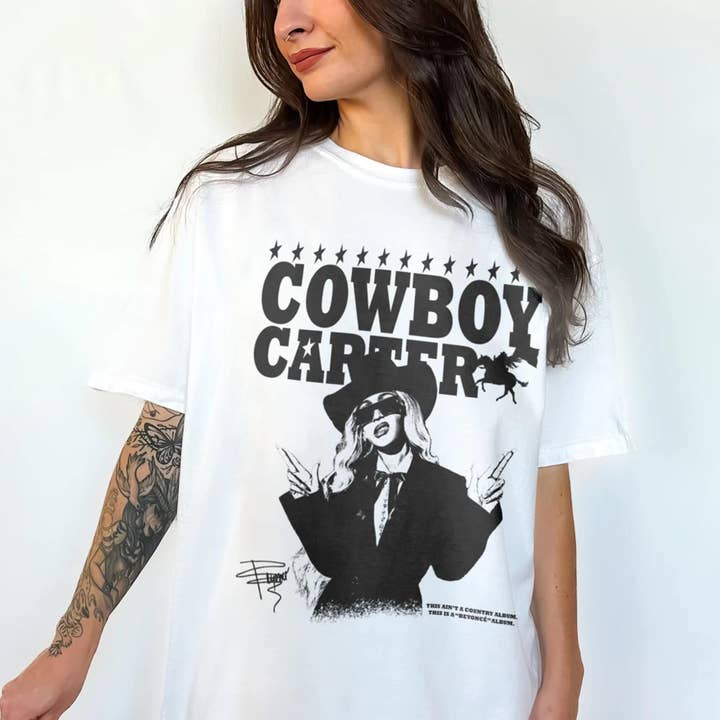 Beyoncé Cowboy Carter Tee - Beyhive Exclusive Shirt for wholesale by TheKingShirt