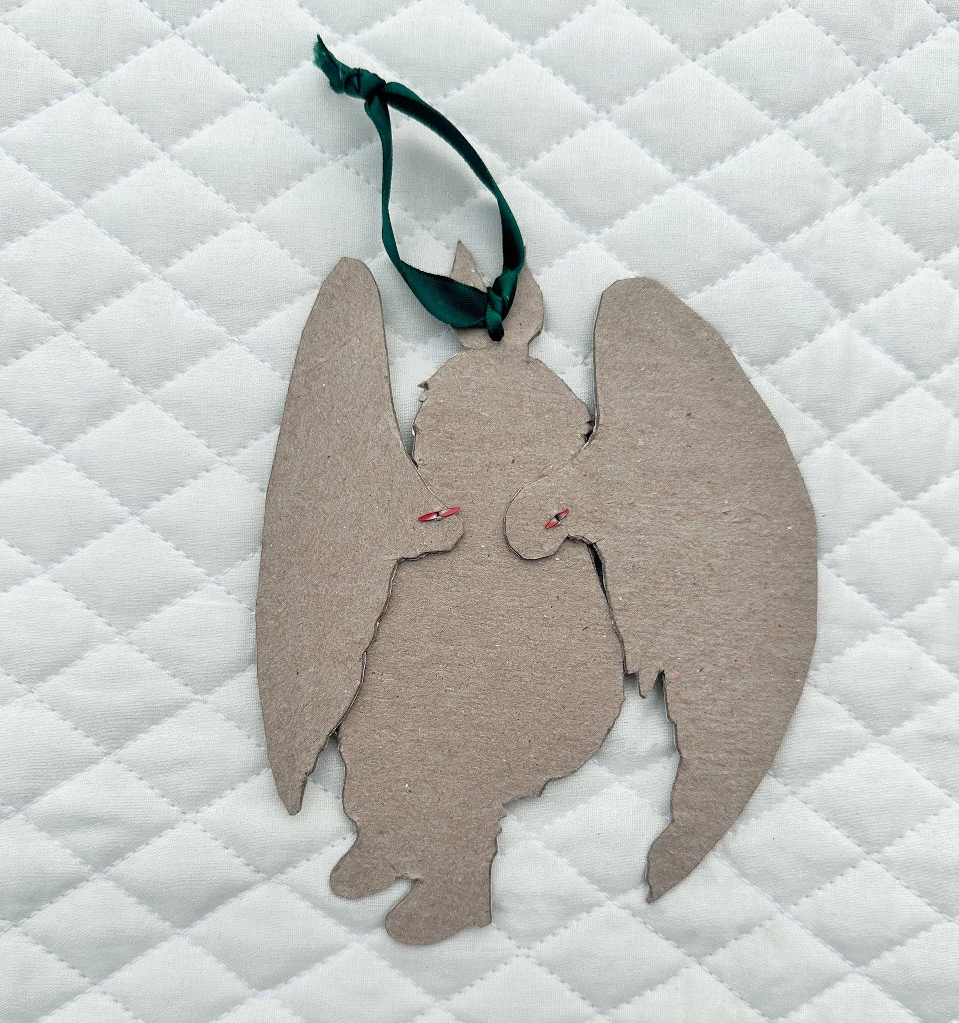 Guided Hand Studio - Wholesale Ornament - Christmas Cryptids Ornament- Mothman4