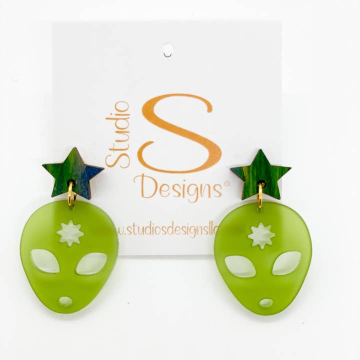 Alien - Blu Verde Oro Oliva per la vendita all'ingrosso da parte di Studio S Designs