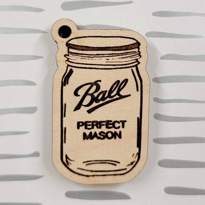 OllieBug Tot Shop - Wholesale Keychain - Unisex - Key Tag - Mason Jar0