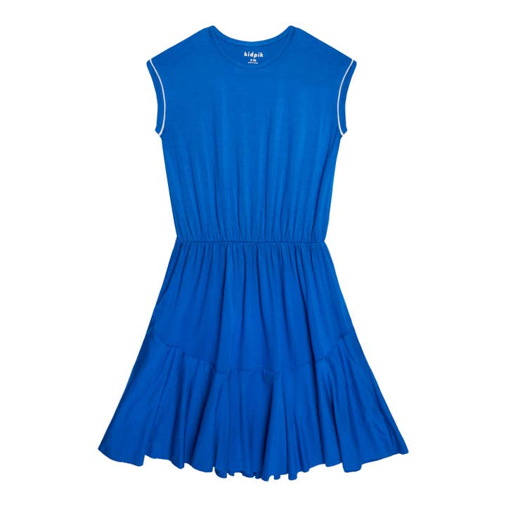 Piped Sleeve Dress for wholesale by Kidpik