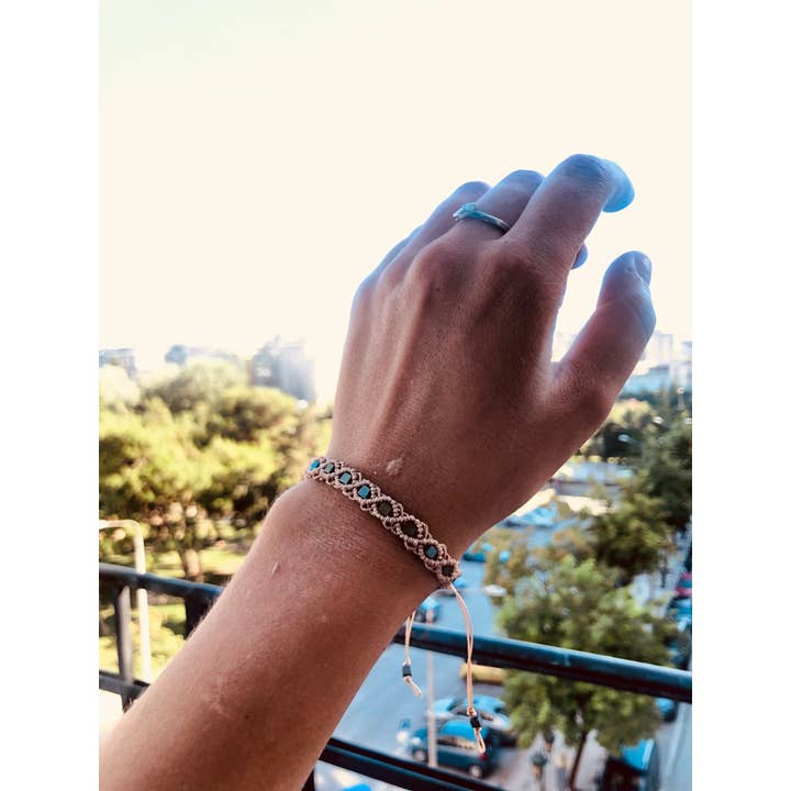Gypsy Moon – Engroshandel Flettet armbånd – Macrame armbånd, Macrame smykker, armbånd, smykker