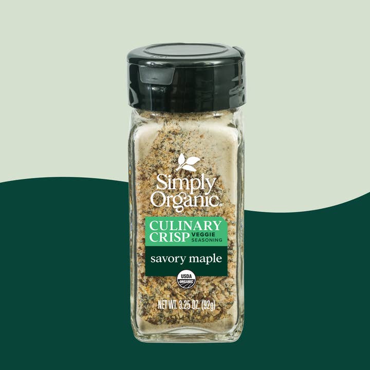 Savory Maple Culinary Crisp for wholesale by Simply Organic