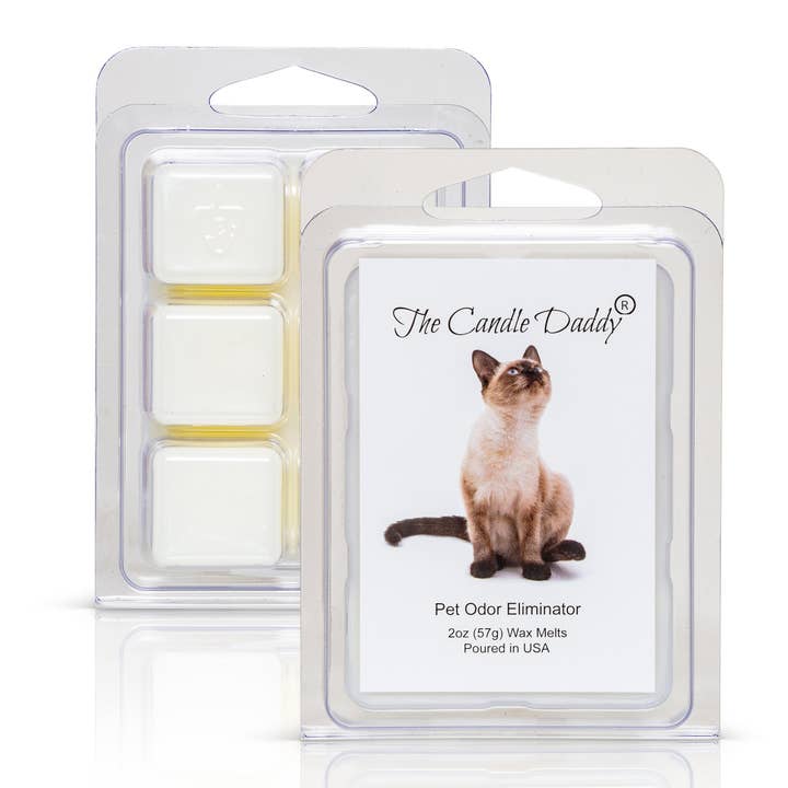 The Candle Daddy - Wholesale Wax Melt - Siamese Cat - Pet Odor Eliminator Scented Melt