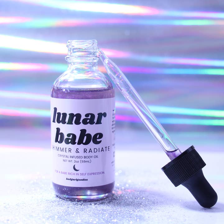 Badgurlgoodies - Venta al por mayor Aceites de baño/corporales - Aceite Corporal Lunar Babe Crystal Infused6