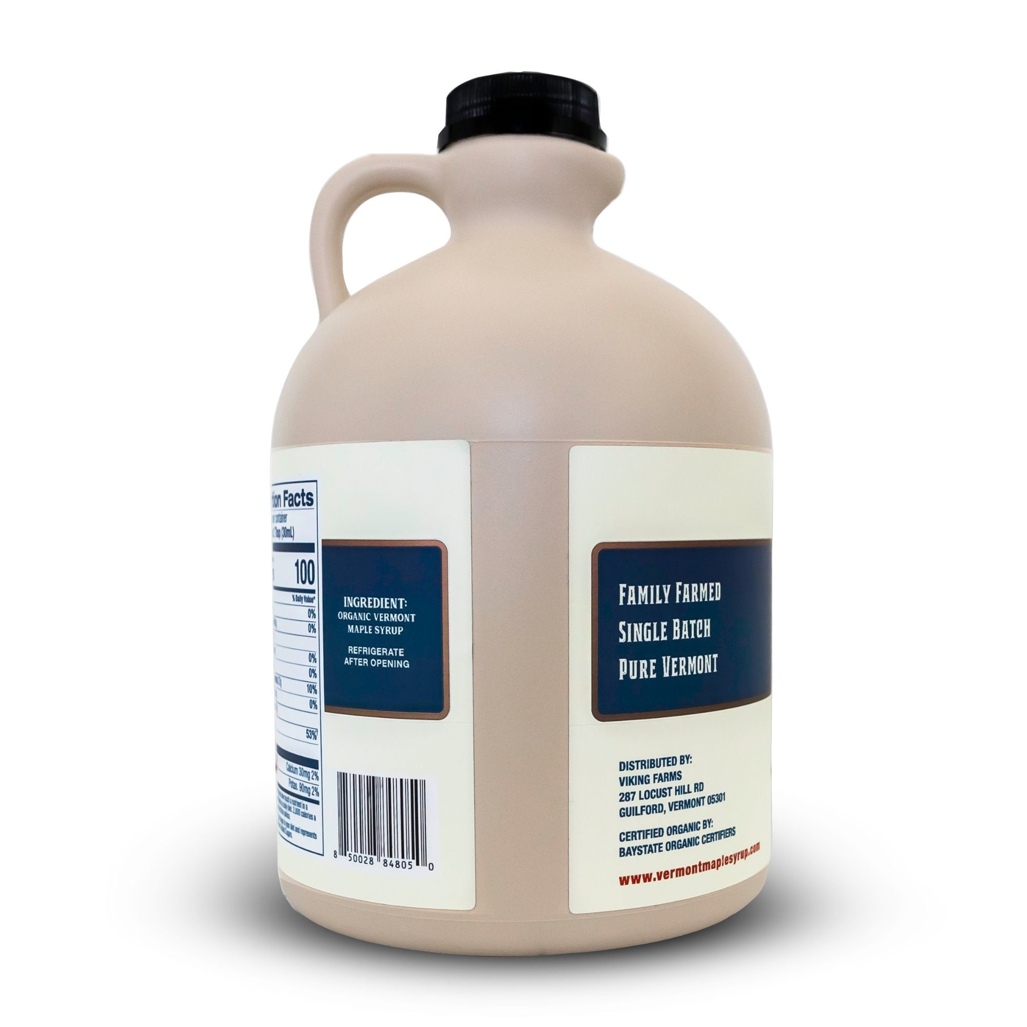 Vermont Maple Syrup - Wholesale Maple Syrup - Dark Organic Vermont Maple Syrup - Jug6