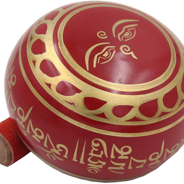 Lungta Imports - Vente Accessoire de méditation - Grand bol chantant tibétain Om Mani7