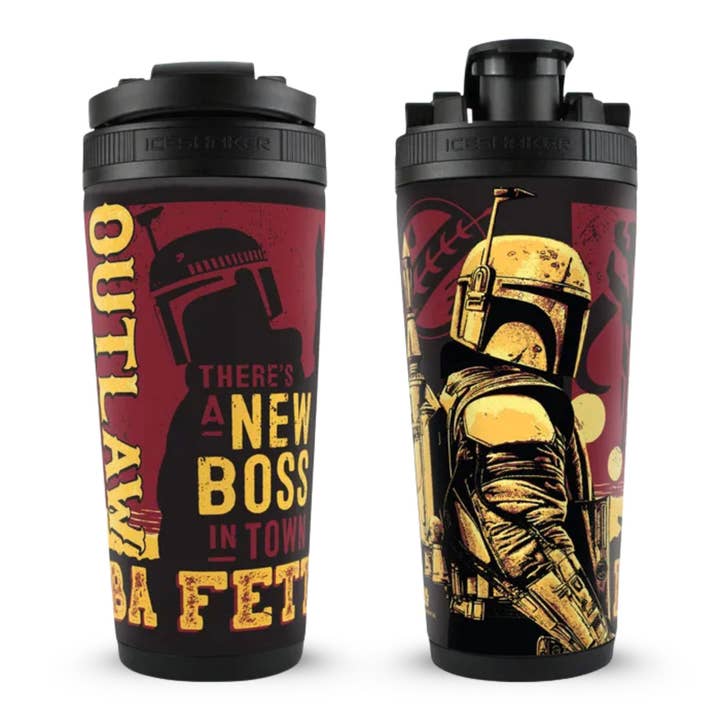 Star Wars Originaltrilogin Boba Fett Outlaw 4D Ice Shaker för wholesale av Ice Shaker