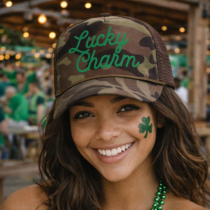 Lucky Charm Trucker Hat Collection for wholesale by Thomas and Lee Company